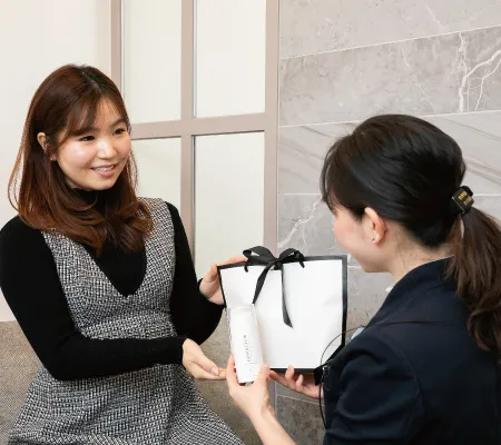 マウスピースのお受け取り